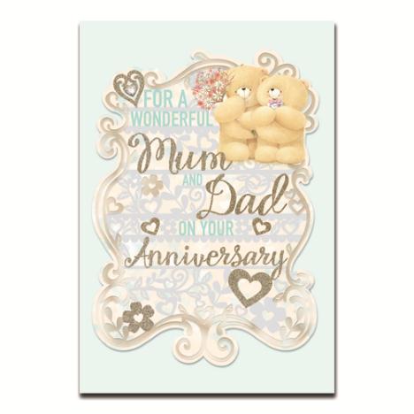 Mum & Dad Anniversary Forever Friends Card